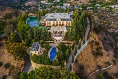 A more than 20,000-square-foot Los Angeles megamansion inspired by the castles of Europe has hit the market for $87 million.